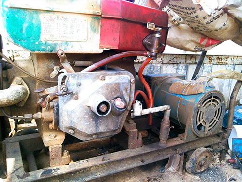 芦溪单杠柴油机发电机出租